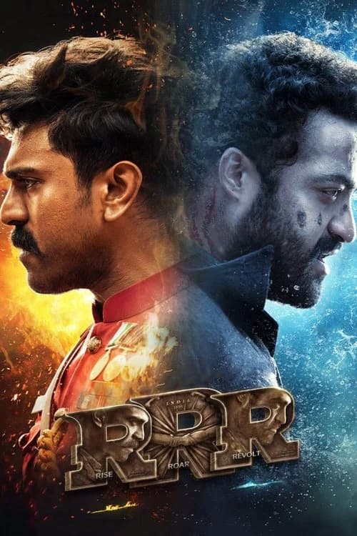RRR official trailer poster