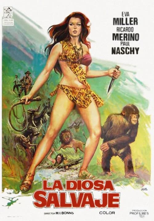 Kilma, Queen of the Jungle official trailer poster