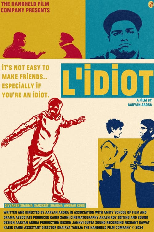 The Idiot official trailer poster