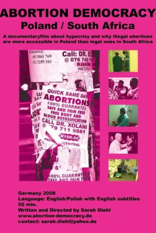 Abortion Democracy: Poland/South Africa official trailer poster