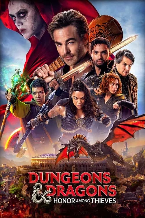 Dungeons & Dragons: Honor Among Thieves official trailer poster