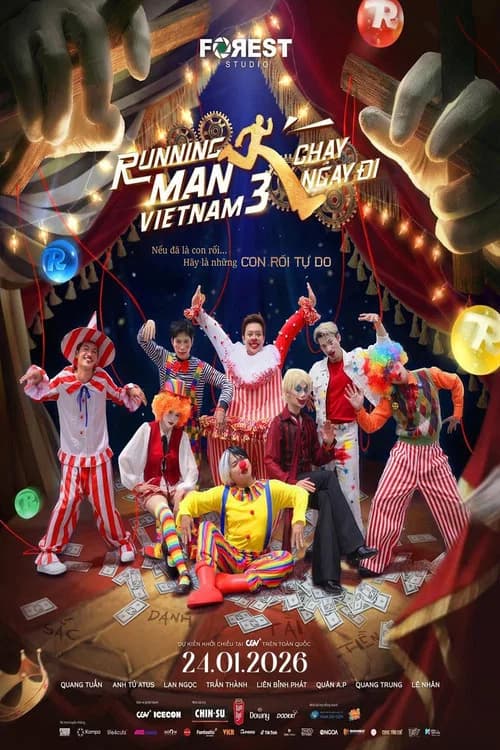 Running Man Vietnam Season 3: Puppet Of Freedom official trailer poster