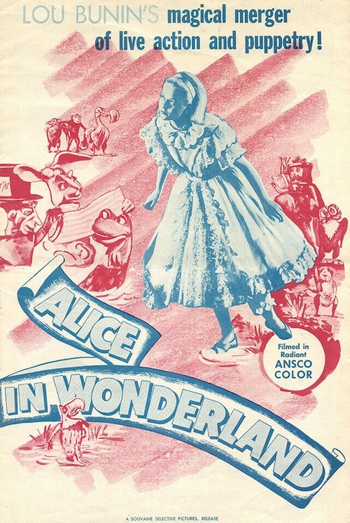 Alice in Wonderland official trailer poster