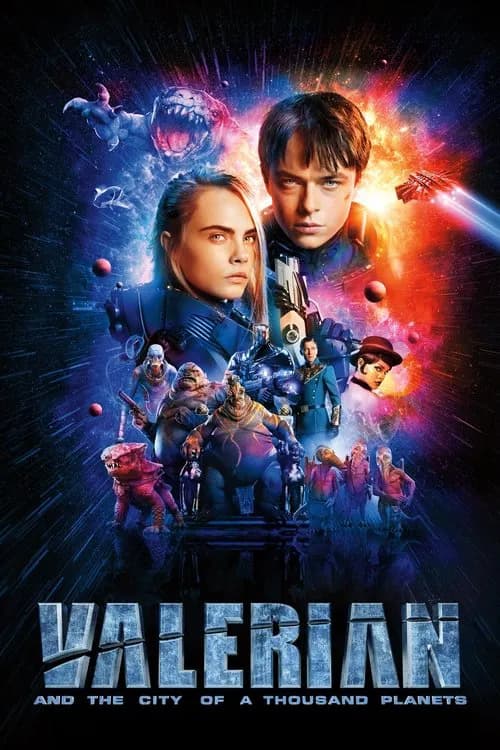 Valerian and the City of a Thousand Planets official trailer poster