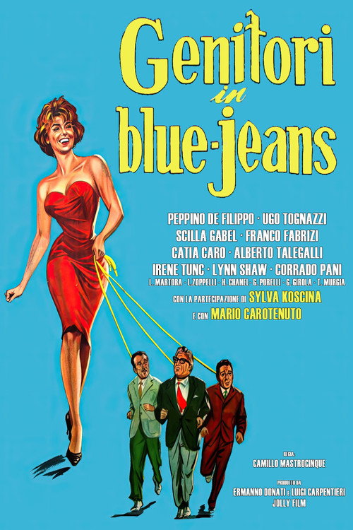 Genitori in blue-jeans official trailer poster