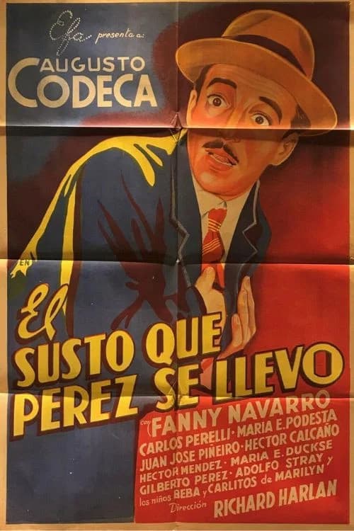 El susto que Pérez se llevó official trailer poster