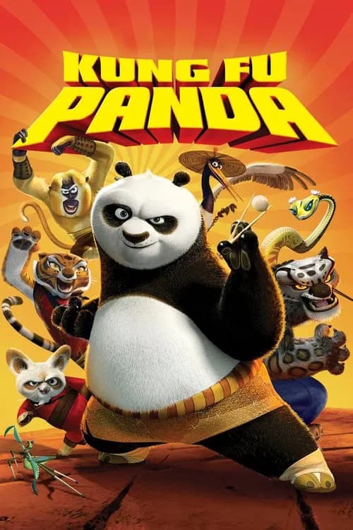 Kung Fu Panda official trailer poster