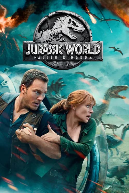 Jurassic World: Fallen Kingdom official trailer poster
