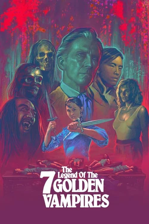 The Legend of the 7 Golden Vampires official trailer poster