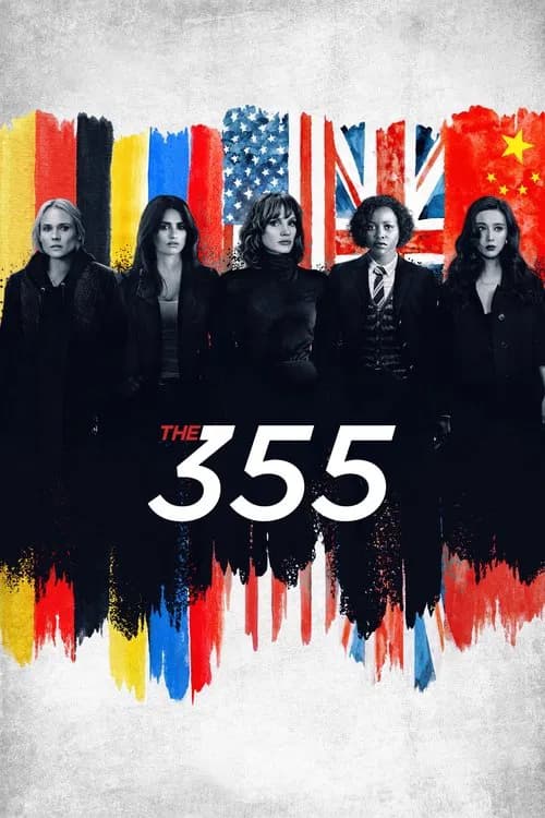 The 355 official trailer poster