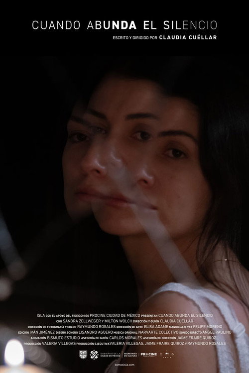Cuando abunda el silencio official trailer poster