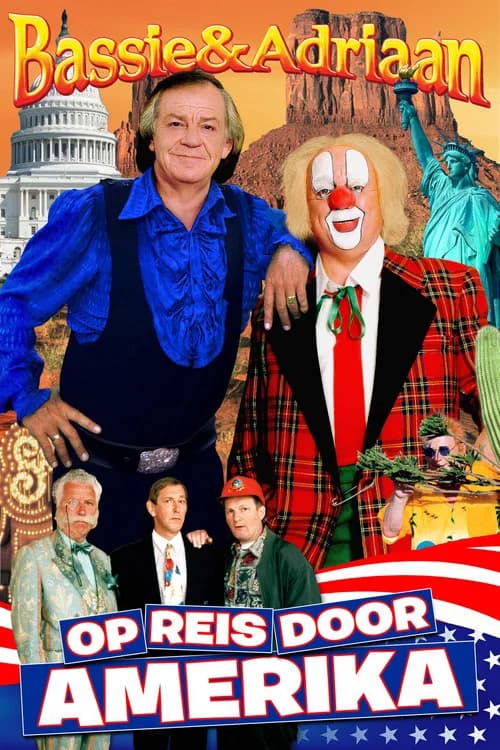 Bassie & Adriaan - Traveling Through America official trailer poster