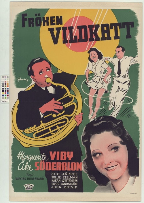 Fröken Vildkatt official trailer poster
