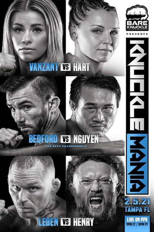 BKFC: KnuckleMania official trailer poster