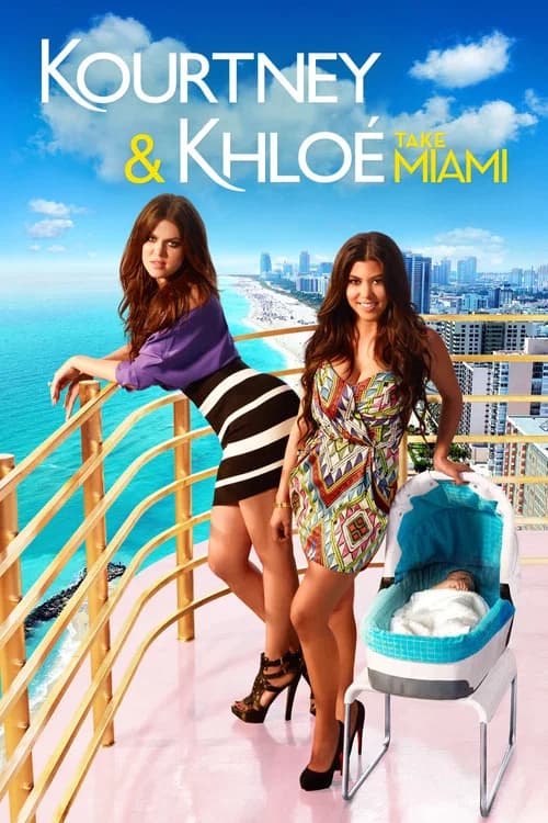 Kourtney and Khloé Take Miami official trailer poster