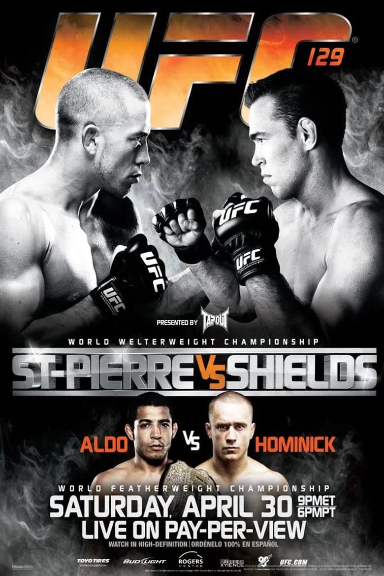 UFC 129: St-Pierre vs. Shields background