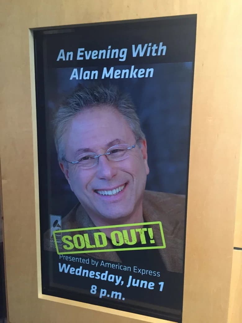 An Evening with Alan Menken background