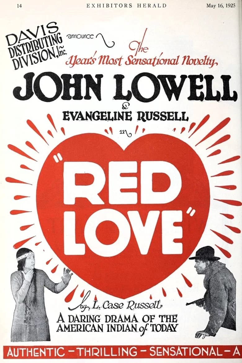 Red Love background