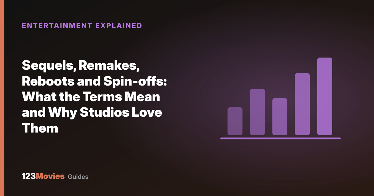 Sequels, Remakes, Reboots and Spin-offs: What the Terms Mean and Why Studios Love Them